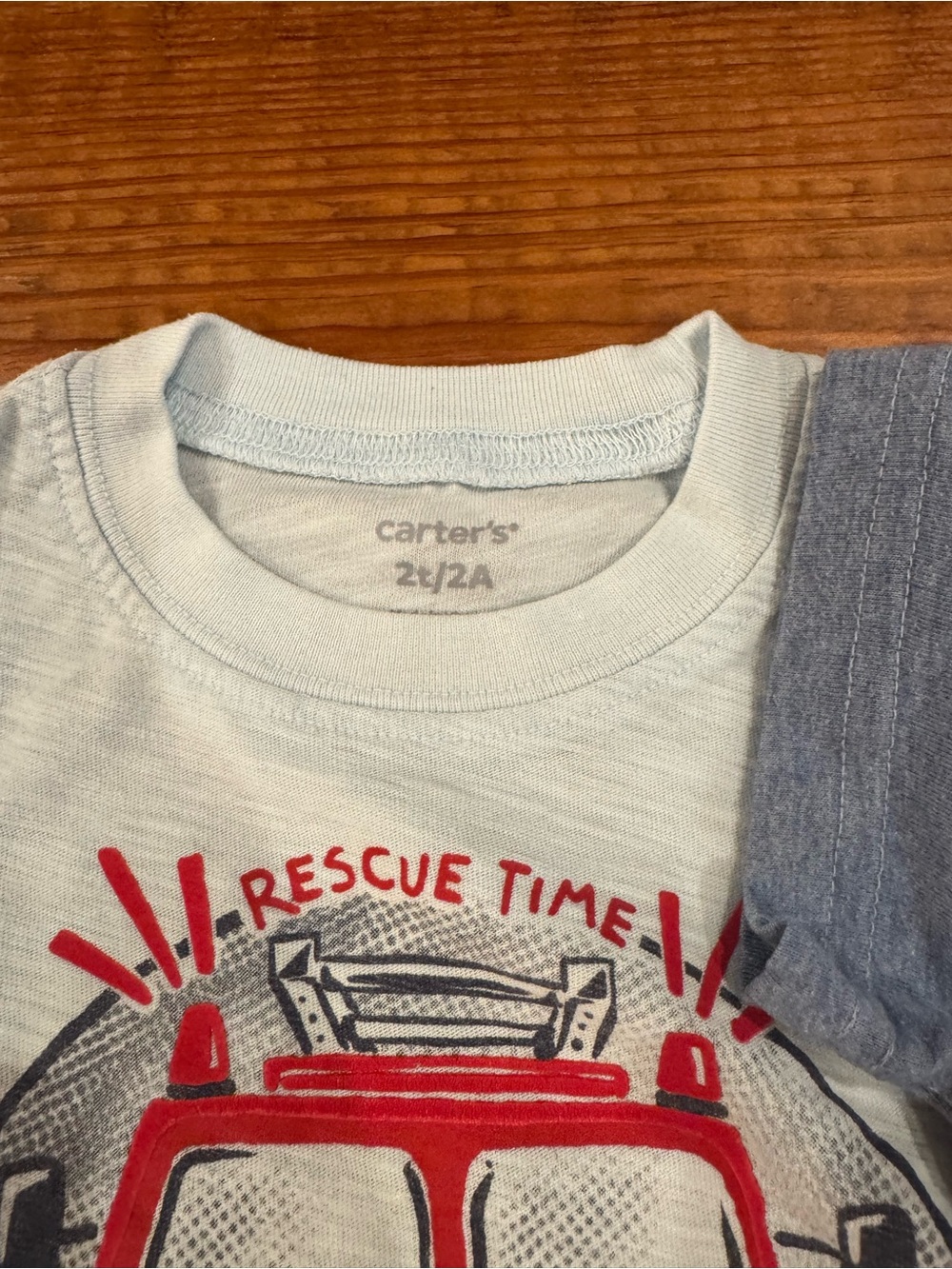 Assorted Boys Graphic Tee Lot - Blue, Gray, Navy, White - Picture 2 of 2